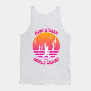 Bigfoot Hide and Seek World Champ Tank Top